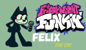 This is the Avatar Image for the Felix the Cat (FnF Mod) AI Voice and Text to Speech Generator